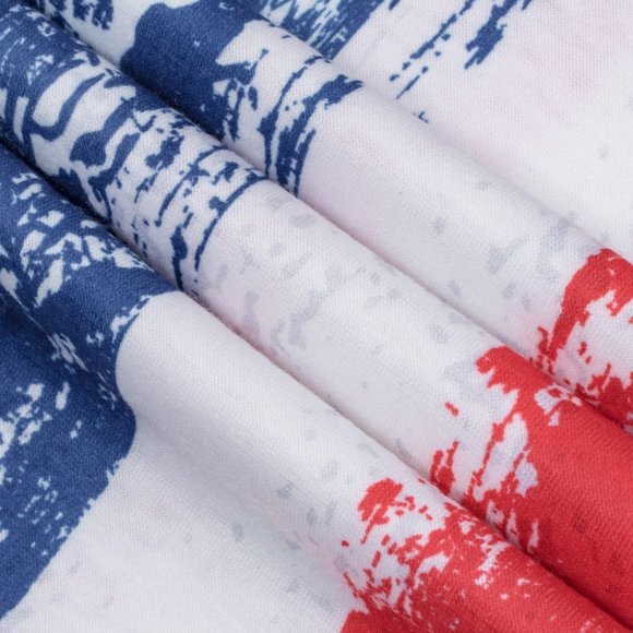 Stripes Star American Flag Print Tank Top - Picture 8 of 12